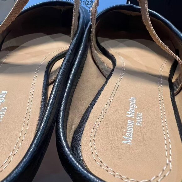 Maison Margiela Tabi Ballet Flats Black 39 - New With Box - Picture 6 of 6